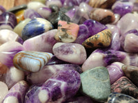 Polished Assortment Of Tumbled Stones x 3 Kg Lot From Southern Africa