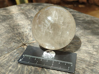 Polished Quartz Crystal Balls x 2 From Madagascar