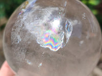 Polished Quartz Crystal Balls x 2 From Madagascar