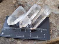 Polished Clear Quartz Crystals x 35 From Madagascar