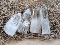 Polished Clear Quartz Crystals x 35 From Madagascar