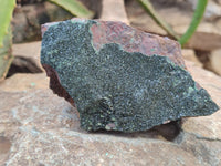 Natural Libethenite Crystals On Dolomite Matrix Specimens x 3 From Shituru, Congo