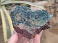 Natural Libethenite Crystals On Dolomite Matrix Specimens x 3 From Shituru, Congo