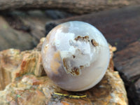 Polished Agate Spheres x 6 From Madagascar