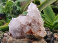 Natural Amethyst Spirit Quartz Clusters x 3 From Boekenhouthoek, South Africa