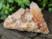 Natural Amethyst Spirit Quartz Clusters x 3 From Boekenhouthoek, South Africa