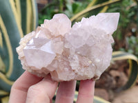 Natural Amethyst Spirit Quartz Clusters x 3 From Boekenhouthoek, South Africa