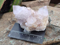 Natural Amethyst Spirit Quartz Clusters x 3 From Boekenhouthoek, South Africa