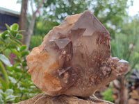 Natural Red Hematoid Quartz Clusters x 2 From Karoi, Zimbabwe