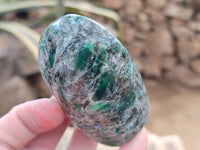 Polished Emerald Mica In Matrix Free Forms x 9 From Mutoko, Zimbabwe