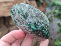 Polished Emerald Mica In Matrix Free Forms x 9 From Mutoko, Zimbabwe