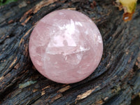 Polished Rose Quartz Spheres x 3 From Ambatondrazaka, Madagascar