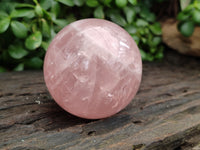 Polished Rose Quartz Spheres x 3 From Ambatondrazaka, Madagascar