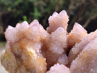 Natural Ametrine Spirit Quartz Clusters x 2 From Boekenhouthoek, South Africa