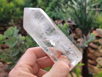 Polished Frosted Quartz Crystal Points x 6 From Madagascar