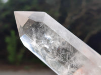 Polished Frosted Quartz Crystal Points x 6 From Madagascar