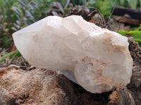 Natural Cascading Quartz Clusters x 3 from Madagascar