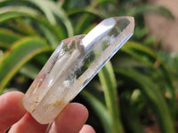 Polished Clear Quartz Crystals x 12 From Madagascar