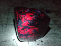 Polished Ruby Corundum In Chrome Verdite Free Forms x 3 From Zimbabwe