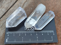 Polished Clear Quartz Crystals x 35 From Madagascar