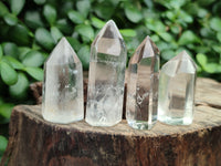 Polished Clear Quartz Crystals x 35 From Madagascar