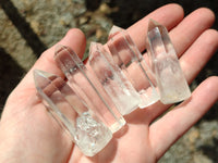 Polished Clear Quartz Crystals x 35 From Madagascar