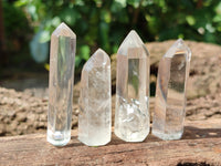 Polished Clear Quartz Crystals x 35 From Madagascar