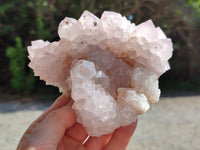 Natural Amethyst Spirit Quartz Clusters x 2 From Boekenhouthoek, South Africa