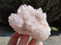 Natural Amethyst Spirit Quartz Clusters x 2 From Boekenhouthoek, South Africa