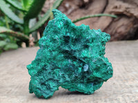 Natural Silky Malachite Specimens x 3 From Kasompe, Congo