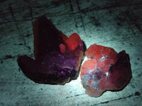 Natural Drusy Quartz Coated Calcite Pseudomorph Specimens x 12 From Alberts Mountain, Lesotho