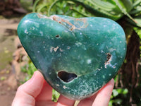 Polished Emerald Mtorolite Free Forms x 3 From Mutorashanga, Zimbabwe