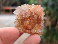 Natural Mixed Smokey Amethyst Spirit Quartz Clusters x 35 From Boekenhouthoek, South Africa