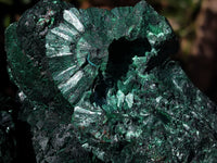 Natural Silky Malachite Specimen x 1 From Kasompe, Congo