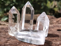 Polished Clear Quartz Crystals x 35 From Madagascar