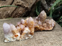 Natural Ametrine Spirit Quartz Clusters x 3 From Boekenhouthoek, South Africa