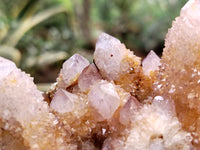 Natural Ametrine Spirit Quartz Clusters x 3 From Boekenhouthoek, South Africa