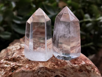 Polished Clear Quartz Crystals x 20 From Madagascar