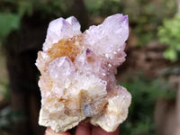 Natural Amethyst Spirit Quartz Clusters x 12 From Boekenhouthoek, South Africa