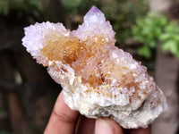 Natural Amethyst Spirit Quartz Clusters x 12 From Boekenhouthoek, South Africa