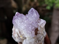 Natural Amethyst Spirit Quartz Clusters x 12 From Boekenhouthoek, South Africa