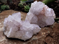 Natural Amethyst Spirit Quartz Clusters x 6 From Boekenhouthoek, South Africa