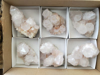 Natural Amethyst Spirit Quartz Clusters x 6 From Boekenhouthoek, South Africa