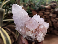 Natural Amethyst Spirit Quartz Clusters x 6 From Boekenhouthoek, South Africa