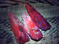 Natural Drusy Quartz Coated Calcite Pseudomorph Specimens x 35 From Alberts Mountain, Lesotho