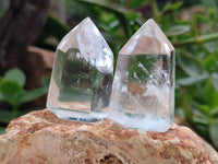 Polished Clear Quartz Crystals x 20 From Madagascar