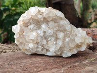 Natural Limonite Quartz Clusters x 3 From Solwezi, Zambia