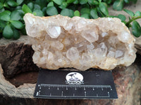 Natural Limonite Quartz Clusters x 3 From Solwezi, Zambia