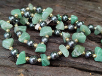 Hand Made Mixed Stone Bead Necklaces x 6 From South Africa