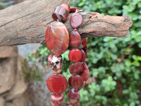 Hand Made Mixed Stone Bead Necklaces x 6 From South Africa